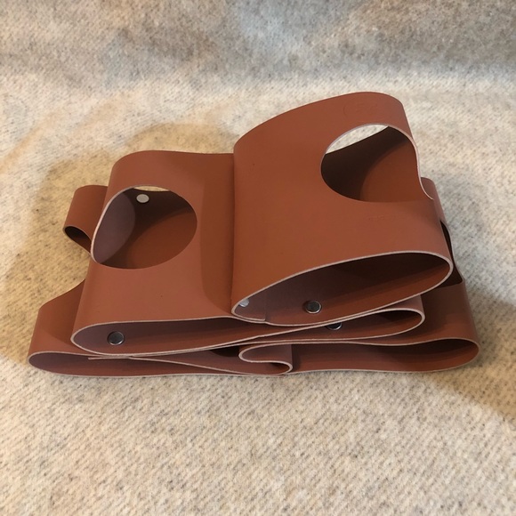 Vacavaliente Ruca Leather Wine Rack Collapsable - Picture 4 of 10